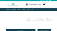 Desktop Screenshot of lille.guide-ville.com